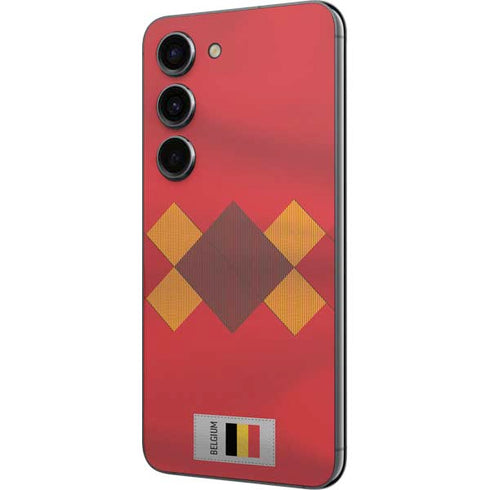 Belgium Soccer Flag Galaxy S23 Skin